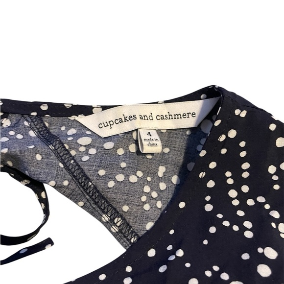 Cupcakes and Cashmere blue and white dot dress - Picture 8 of 8